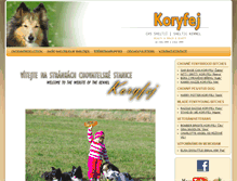 Tablet Screenshot of koryfej.cz